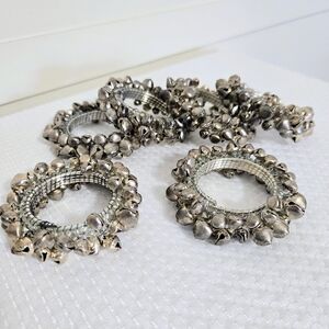 Minibell Napkin Ring Set Of 6 David Jones Collection Holiday Event Christmas